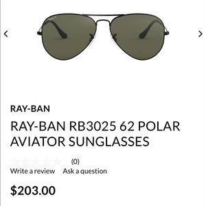 POLARIZED RAY BANS